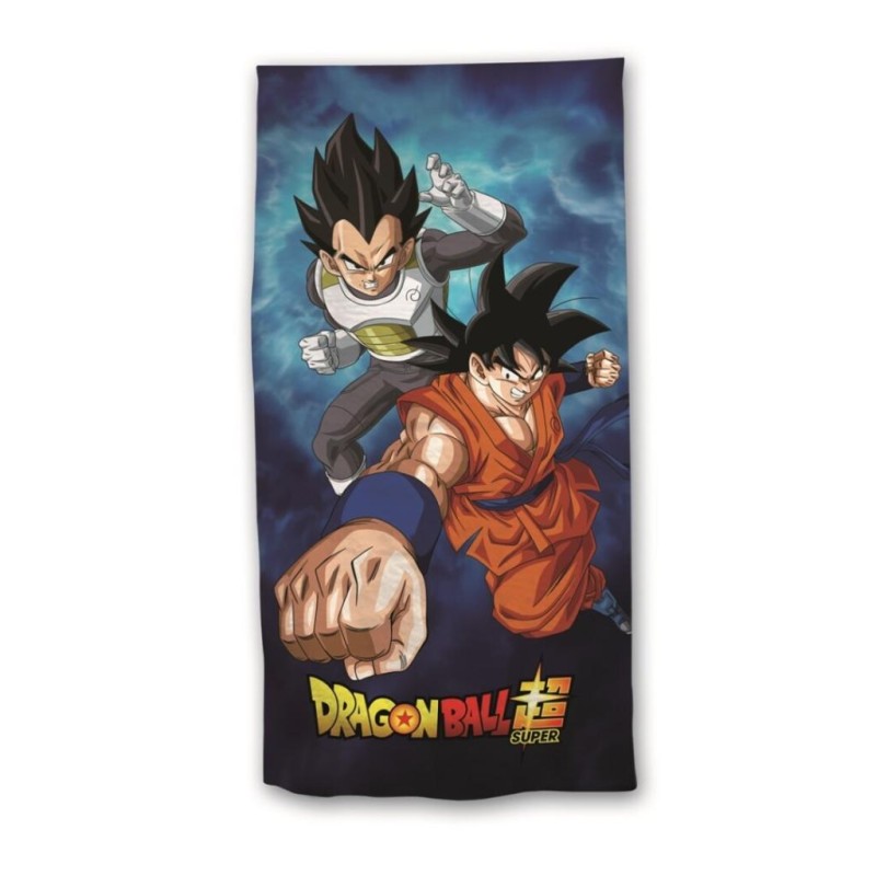 DRAGON BALL S - Goku & Vegeta - Serviette de Plage 100% Coton 70x140cm DRAGON BALL S - Goku & Vegeta - Serviette de Plage 100% Coton 70x140cm