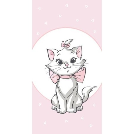 LES ARISTOCHATS - Marie - Serviette de Plage 100% Coton - 70x140cm