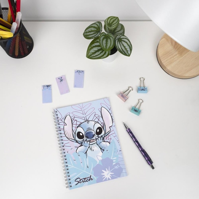 STITCH - Watercolor - Gift Box de Papeterie - 8pc. STITCH - Watercolor - Gift Box de Papeterie - 8pc.