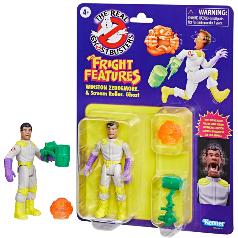 GHOSTBUSTERS - Winston & Scream Roller Gh. - Fig. Kenner Classics 12cm GHOSTBUSTERS - Winston & Scream Roller Gh. - Fig. Kenner Classics 12cm