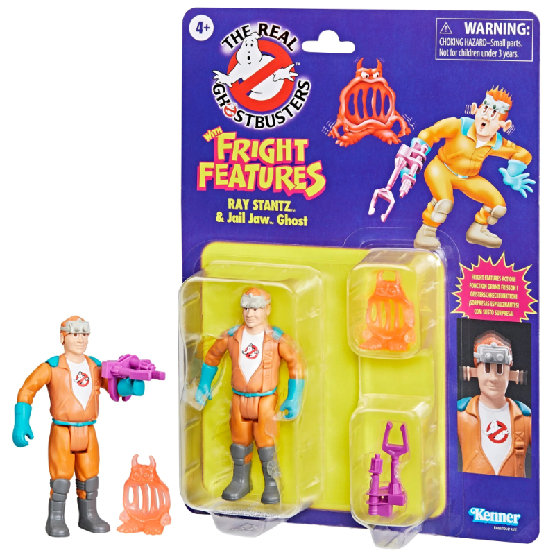 GHOSTBUSTERS - Ray Stantz & Jail Jaw Ghost - Fig. Kenner Classics 12cm GHOSTBUSTERS - Ray Stantz & Jail Jaw Ghost - Fig. Kenner Classics 12cm