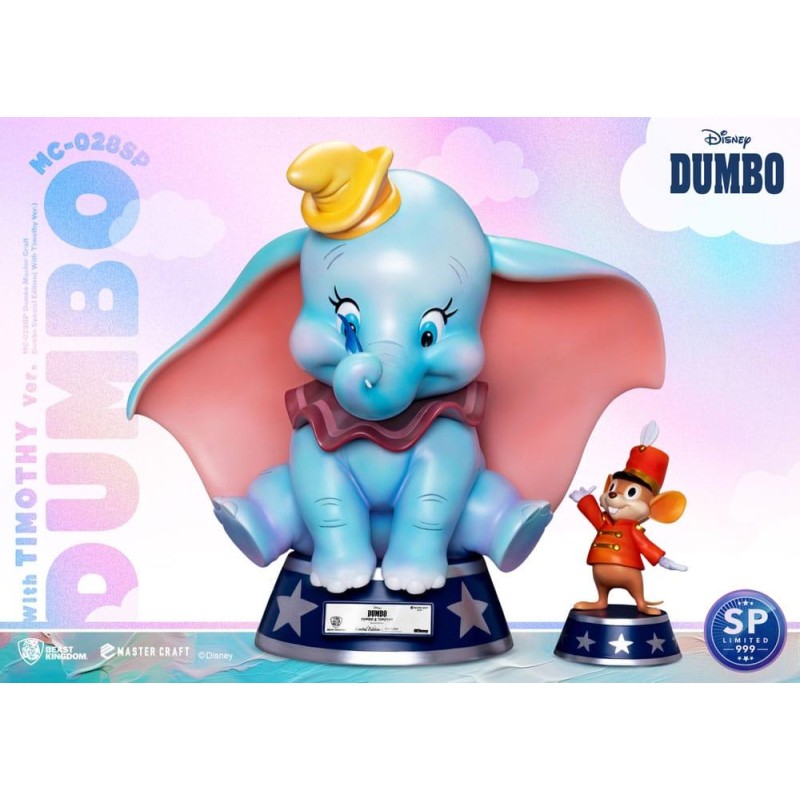 DUMBO - Dumbo avec Timothée (Sp. Vers.) - Statuette Master Craft 32cm DUMBO - Dumbo avec Timothée (Sp. Vers.) - Statuette Master Craft 32cm