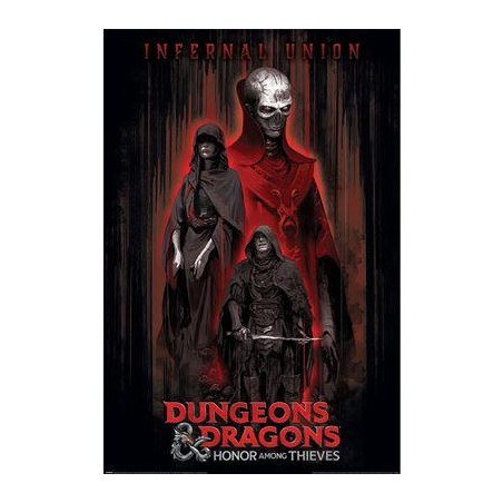 DONJONS ET DRAGONS FILM - Infernal Union - Poster 61 x 91cm