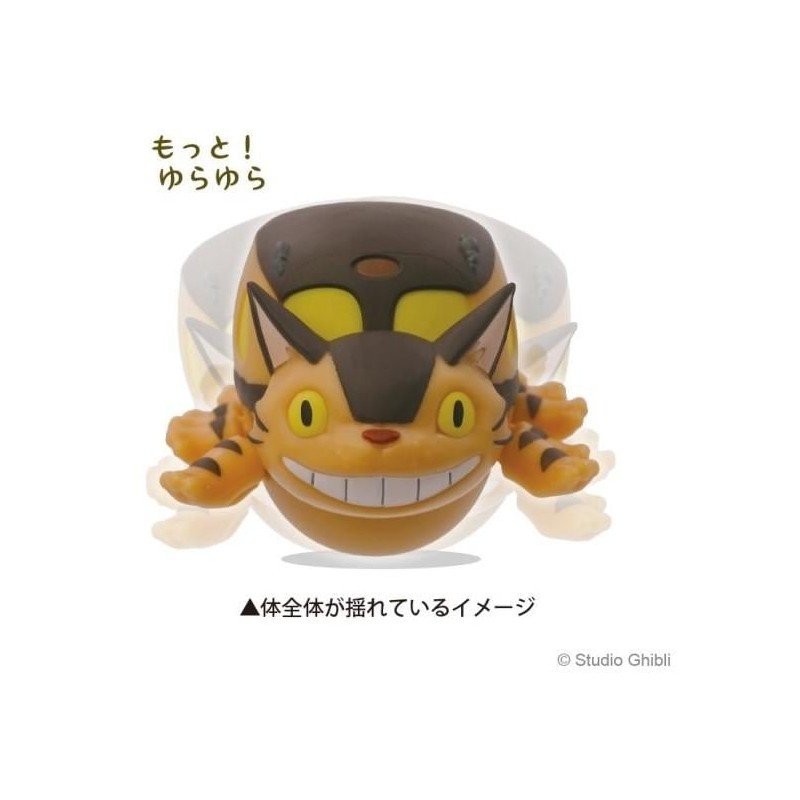 MON VOISIN TOTORO - Chatbus - Figurine Culbuto 7.6cm MON VOISIN TOTORO - Chatbus - Figurine Culbuto 7.6cm