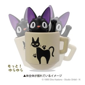 KIKI LA PETITE SORCIERE - Jiji dans tasse - Figurine Culbuto 7.6cm
