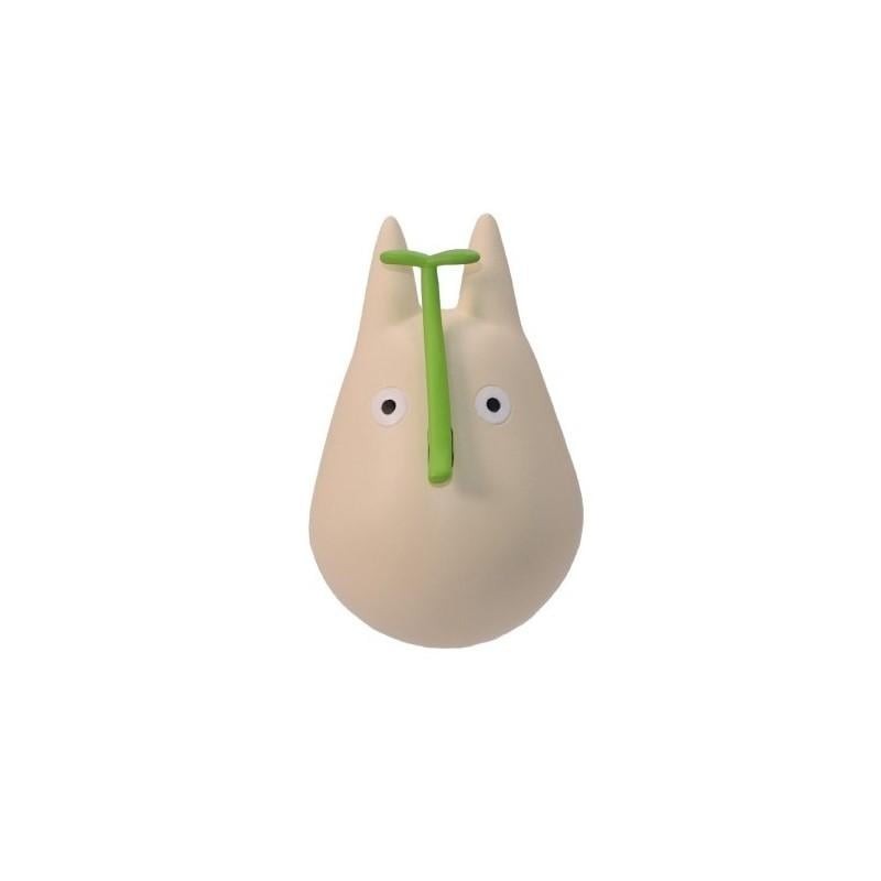 MON VOISIN TOTORO - Totoro Blanc avec feuille - Figurine Culbuto 4.9cm MON VOISIN TOTORO - Totoro Blanc avec feuille - Figurine Culbuto 4.9cm