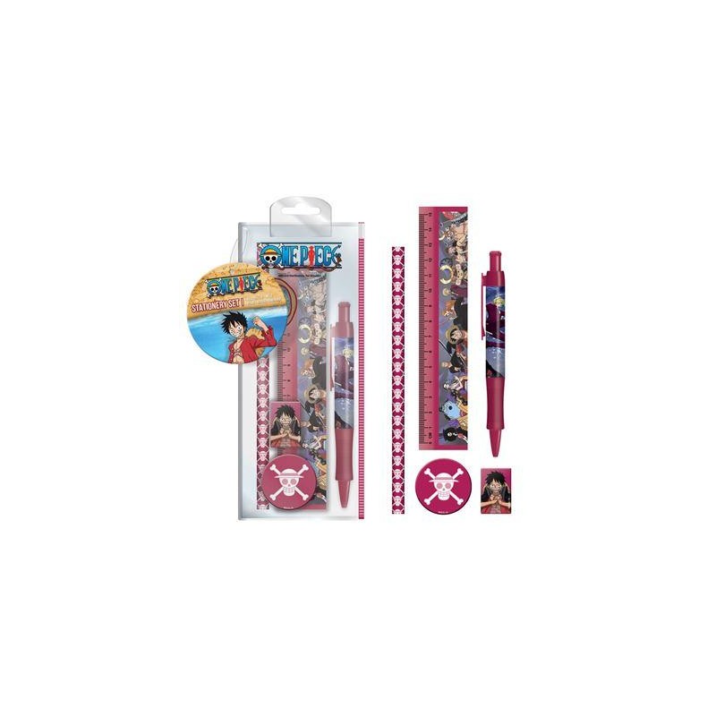 ONE PIECE - Equipage Chapeau de paille - Set papeterie ONE PIECE - Equipage Chapeau de paille - Set papeterie
