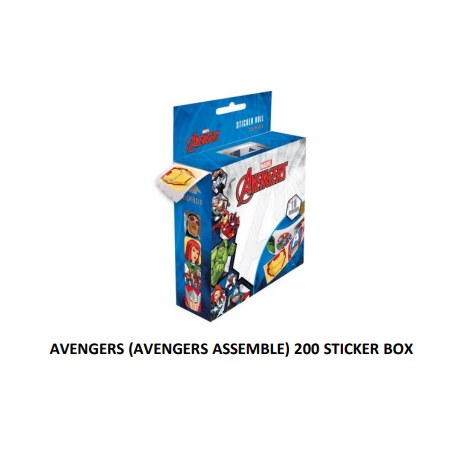 AVENGERS - Avengers Assemble - Boîte à stickers (200)