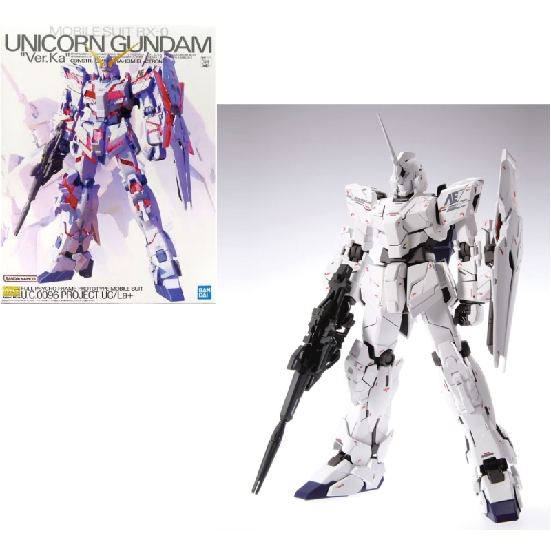 GUNDAM - MG 1/100 Unicorn Gundam Ver. Ka - Model Kit GUNDAM - MG 1/100 Unicorn Gundam Ver. Ka - Model Kit