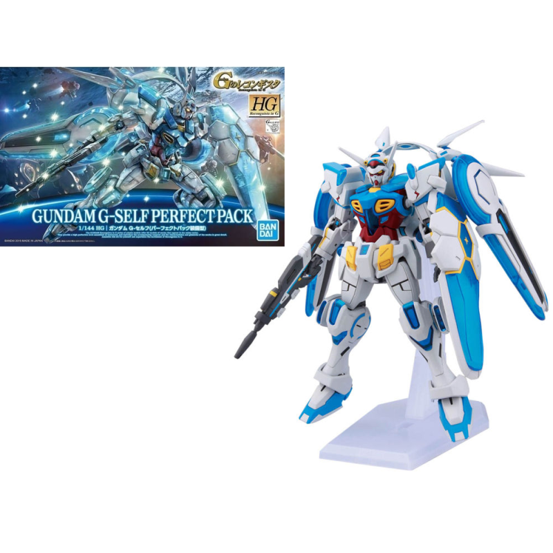GUNDAM - HG 1/144 Gundam G-Self Perfect Pack - Model Kit GUNDAM - HG 1/144 Gundam G-Self Perfect Pack - Model Kit