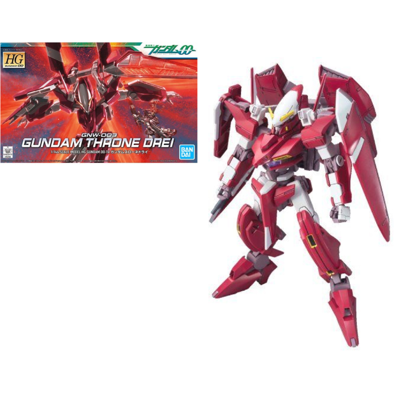 GUNDAM - HG 1/144 Gundam Throne Drei - Model Kit GUNDAM - HG 1/144 Gundam Throne Drei - Model Kit