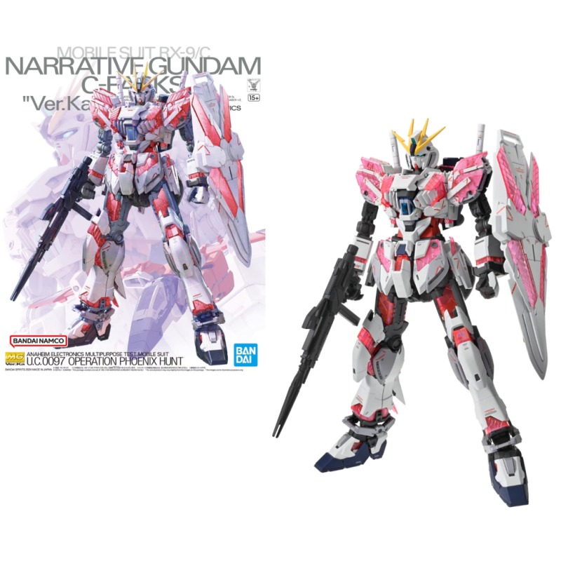 GUNDAM - MG 1/100 Narrative Gundam C-Packs Ver. Ka - Model Kit GUNDAM - MG 1/100 Narrative Gundam C-Packs Ver. Ka - Model Kit