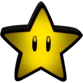 SUPER MARIO - Super Etoile - Lampe avec son