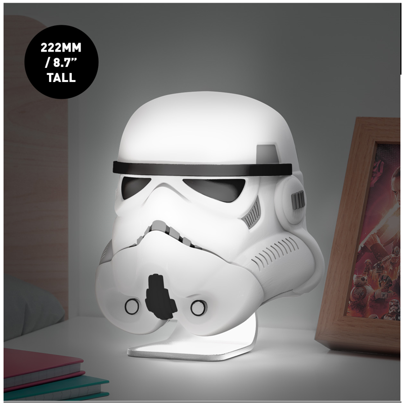 STAR WARS - Casque de Stormtrooper - Lampe 19cm STAR WARS - Casque de Stormtrooper - Lampe 19cm