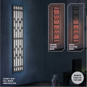 STAR WARS - Panneau Etoile de la Mort - Lampe Murale 124cm