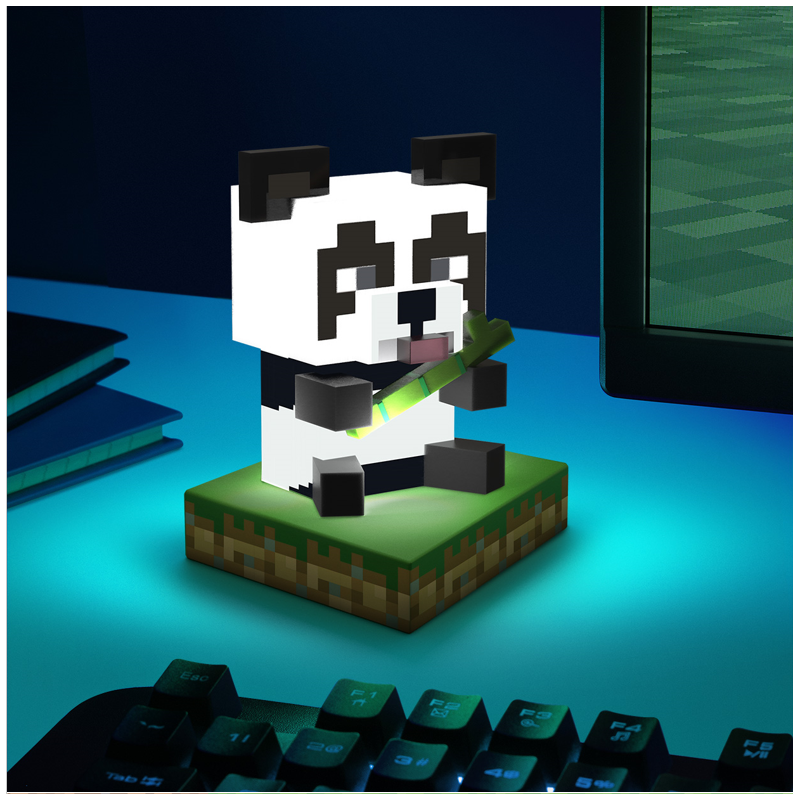 MINECRAFT - Panda - Lampe Icone 10cm