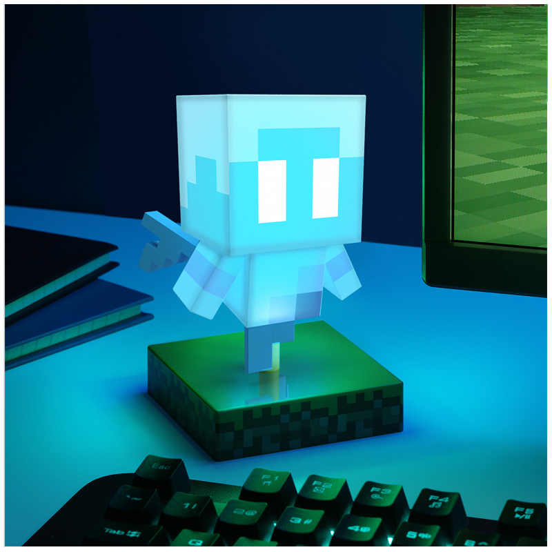 MINECRAFT - Allay - Lampe Icone 11cm MINECRAFT - Allay - Lampe Icone 11cm