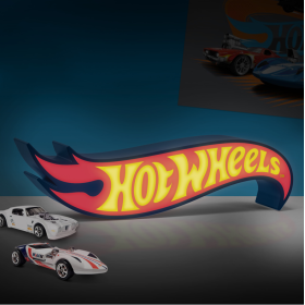 HOT WHEELS - Logo - Lampe Shaped 31.3cm