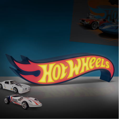 HOT WHEELS - Logo - Lampe Shaped 31.3cm