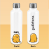 GUDETAMA - Bouteille d'eau en Métal 500ml