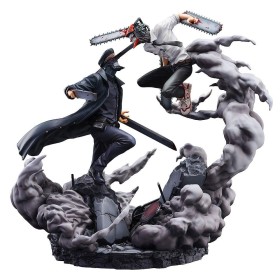 CHAINSAW MAN - Chainsaw Man VS Samurai S. -Statue Super Situation 26cm