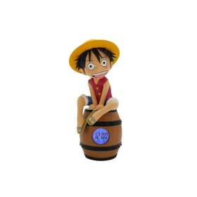 ONE PIECE - Luffy sur Tonneau - Réveil Lumineux LED - 27 cm