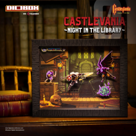 CASTLEVANIA - Nuit dans la bibliothèque - Diobox 34cm