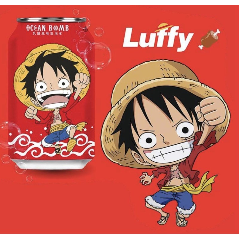 ONE PIECE - Sparkling W - Luffy - Yogurt - Canette 33 Cl ONE PIECE - Sparkling W - Luffy - Yogurt - Canette 33 Cl