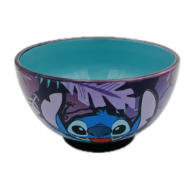 STITCH - Purple Flower - Bol Céramique en Gift Box - 600ml