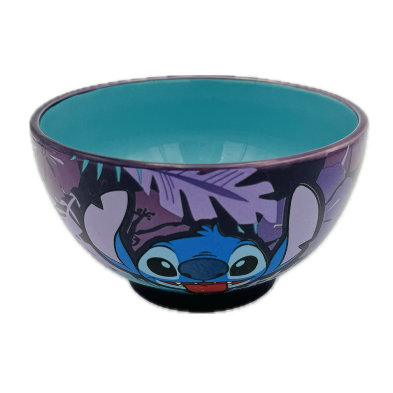 STITCH - Purple Flower - Bol Céramique en Gift Box - 600ml STITCH - Purple Flower - Bol Céramique en Gift Box - 600ml