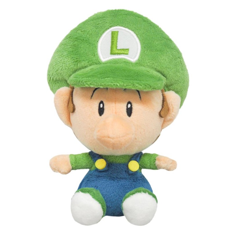 SUPER MARIO - Baby Luigi - Peluche 16cm SUPER MARIO - Baby Luigi - Peluche 16cm