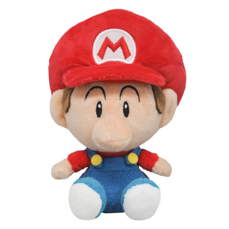 SUPER MARIO - Baby Mario - Peluche 16cm SUPER MARIO - Baby Mario - Peluche 16cm