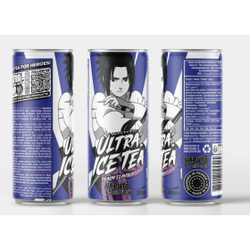NARUTO SHIPPUDEN - Ice Tea - Sasuke - Canette 33 Cl
