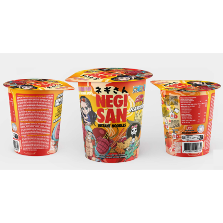 ONE PIECE - Cup Noddles - Robin/Franky/Brook - Boeuf