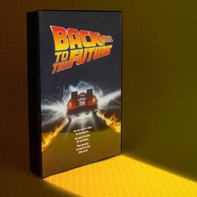 RETOUR VERS LE FUTURE - Lampe Poster - Format A4