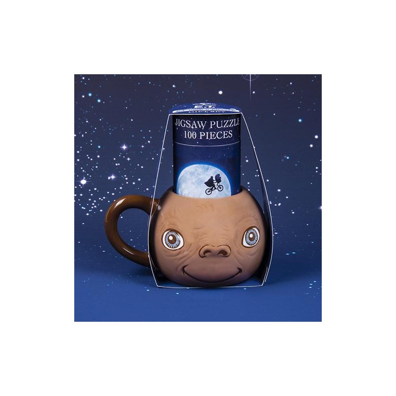 E.T. - Pack Cadeau - Mug 440ml + Puzzle 100pc. E.T. - Pack Cadeau - Mug 440ml + Puzzle 100pc.