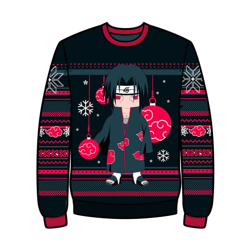 NARUTO - Itachi - Pull de Noël Homme (S) NARUTO - Itachi - Pull de Noël Homme (S)