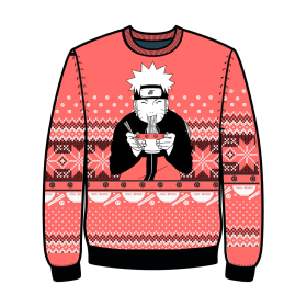 NARUTO - Ramen Ichiraku - Pull de Noël Homme (XL)