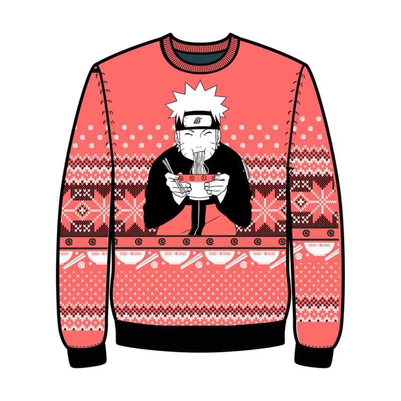 NARUTO - Ramen Ichiraku - Pull de Noël Homme (XL) NARUTO - Ramen Ichiraku - Pull de Noël Homme (XL)