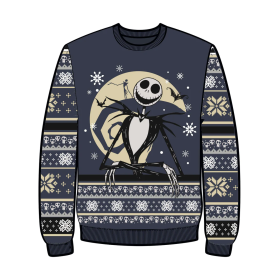 L'ETRANGE NOEL DE MONSIEUR JACK - Jack - Pull de Noël Homme (XXL)