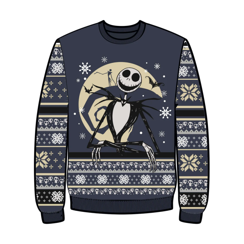 L'ETRANGE NOEL DE MONSIEUR JACK - Jack - Pull de Noël Homme (XXL) L'ETRANGE NOEL DE MONSIEUR JACK - Jack - Pull de Noël Homme (XXL)
