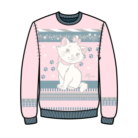 LES ARISTOCHATS - Marie - Pull de Noël Femme (S)