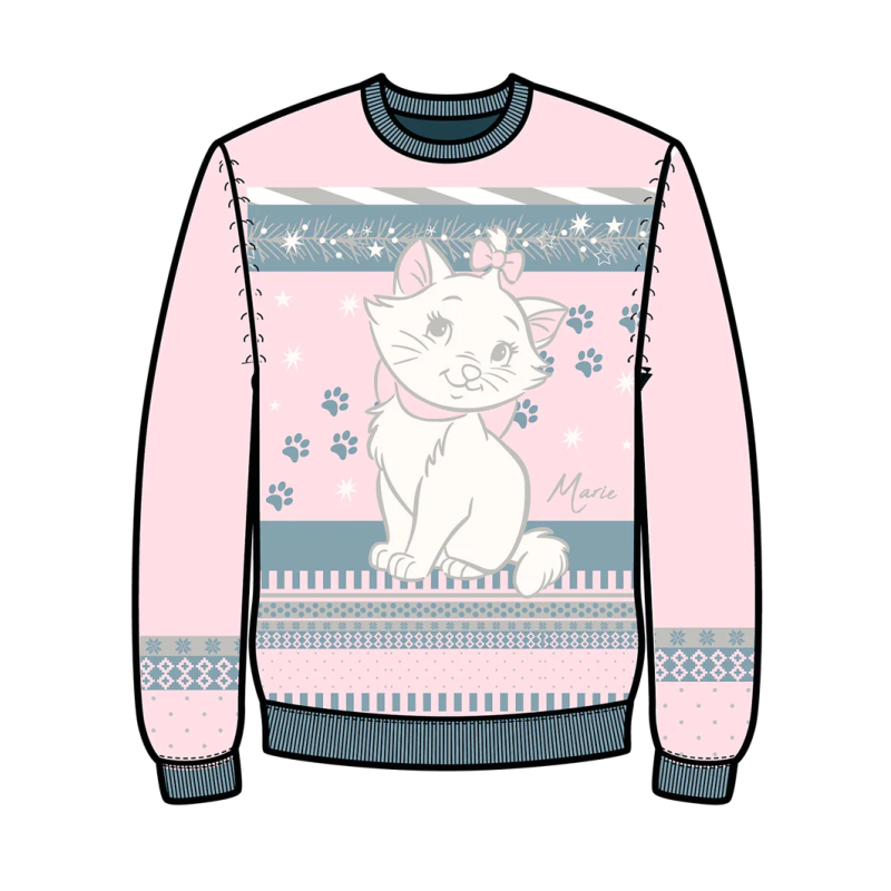 LES ARISTOCHATS - Marie - Pull de Noël Femme (S) LES ARISTOCHATS - Marie - Pull de Noël Femme (S)