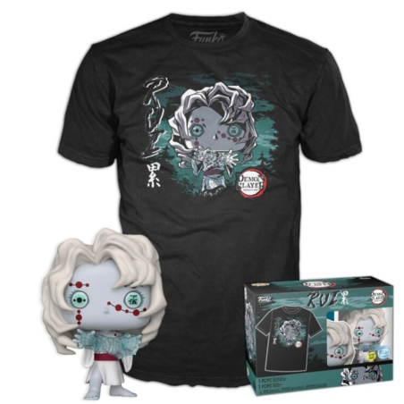 DEMON SLAYER - POP N° 1307 - Rui (Glow In The Dark) + T-shirt (M)