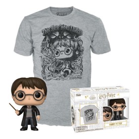 HARRY POTTER - POP N° 162 - Harry (Metallic Effect) + T-shirt (XL)