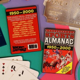 RETOUR VERS LE FUTUR - Almanac Sport - Lingot Edition Limitée