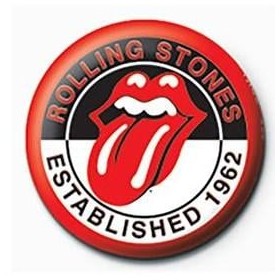 THE ROLLING STONES - Established - Button Badge 25mm