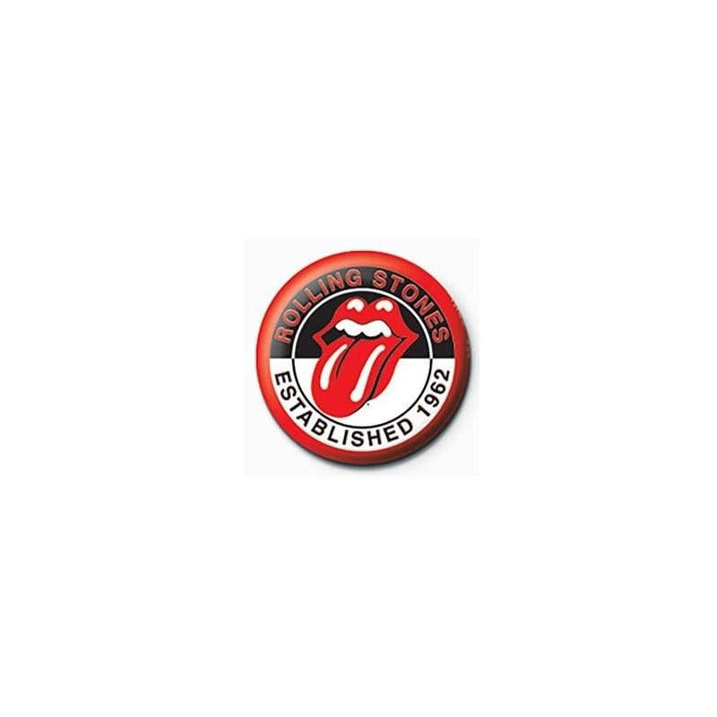 THE ROLLING STONES - Established - Button Badge 25mm THE ROLLING STONES - Established - Button Badge 25mm