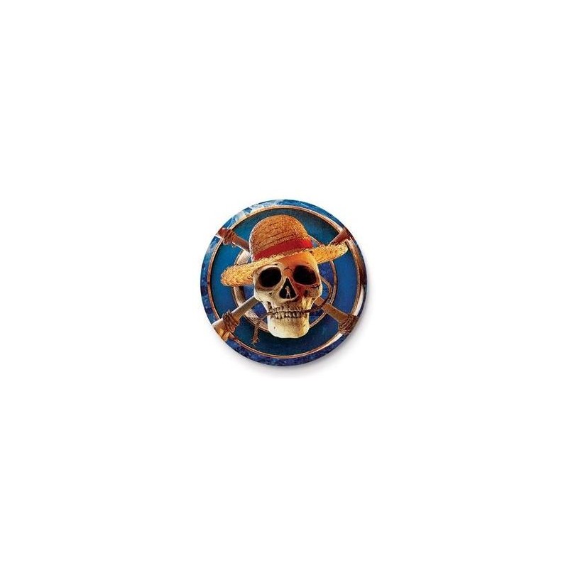 ONE PIECE NETFLIX - Logo Chapeau de Paille - Button Badge 25mm ONE PIECE NETFLIX - Logo Chapeau de Paille - Button Badge 25mm
