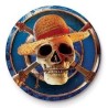 ONE PIECE NETFLIX - Logo Chapeau de Paille - Button Badge 25mm